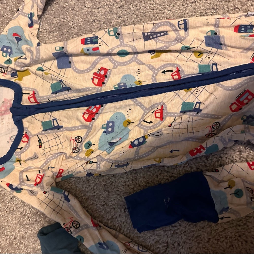 Little Sleepies Multicolor Kids Pajama Set